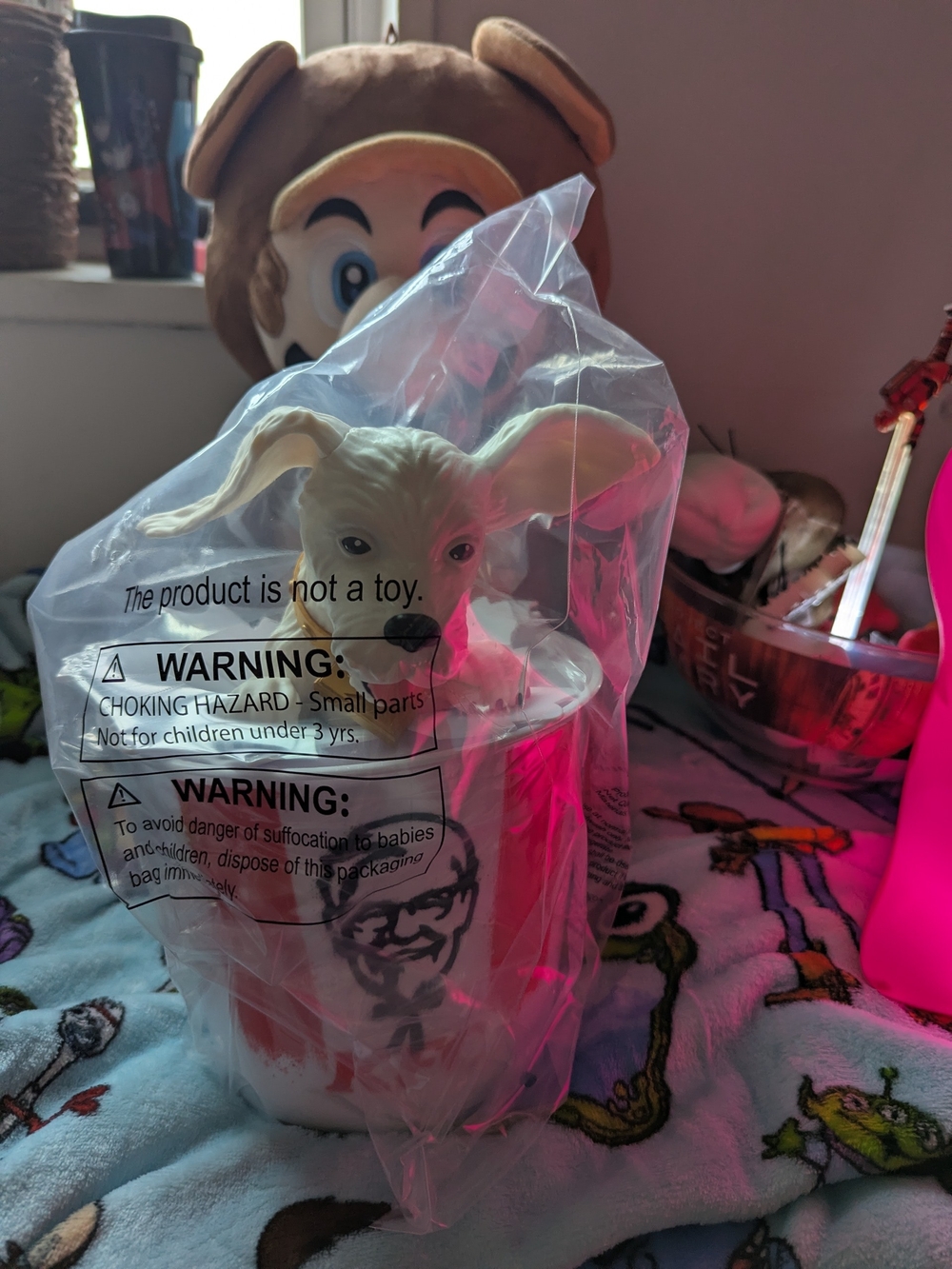 Kfc supergirl popcorn bucket collectible